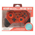 Manette sans fil Armor 3 NuChamp pour Nintendo Switch, rouge rubis