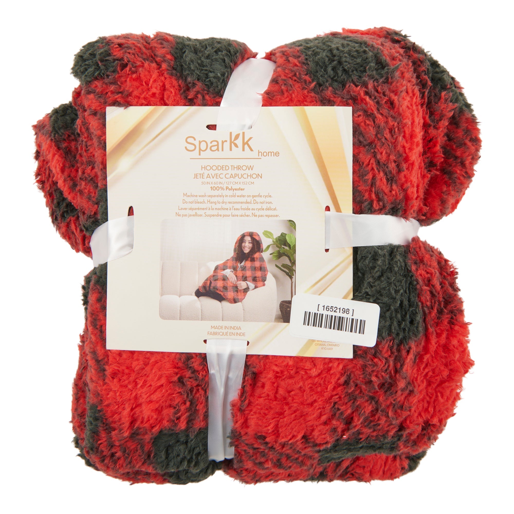 Hooded Throw, 50-in x 60-in.