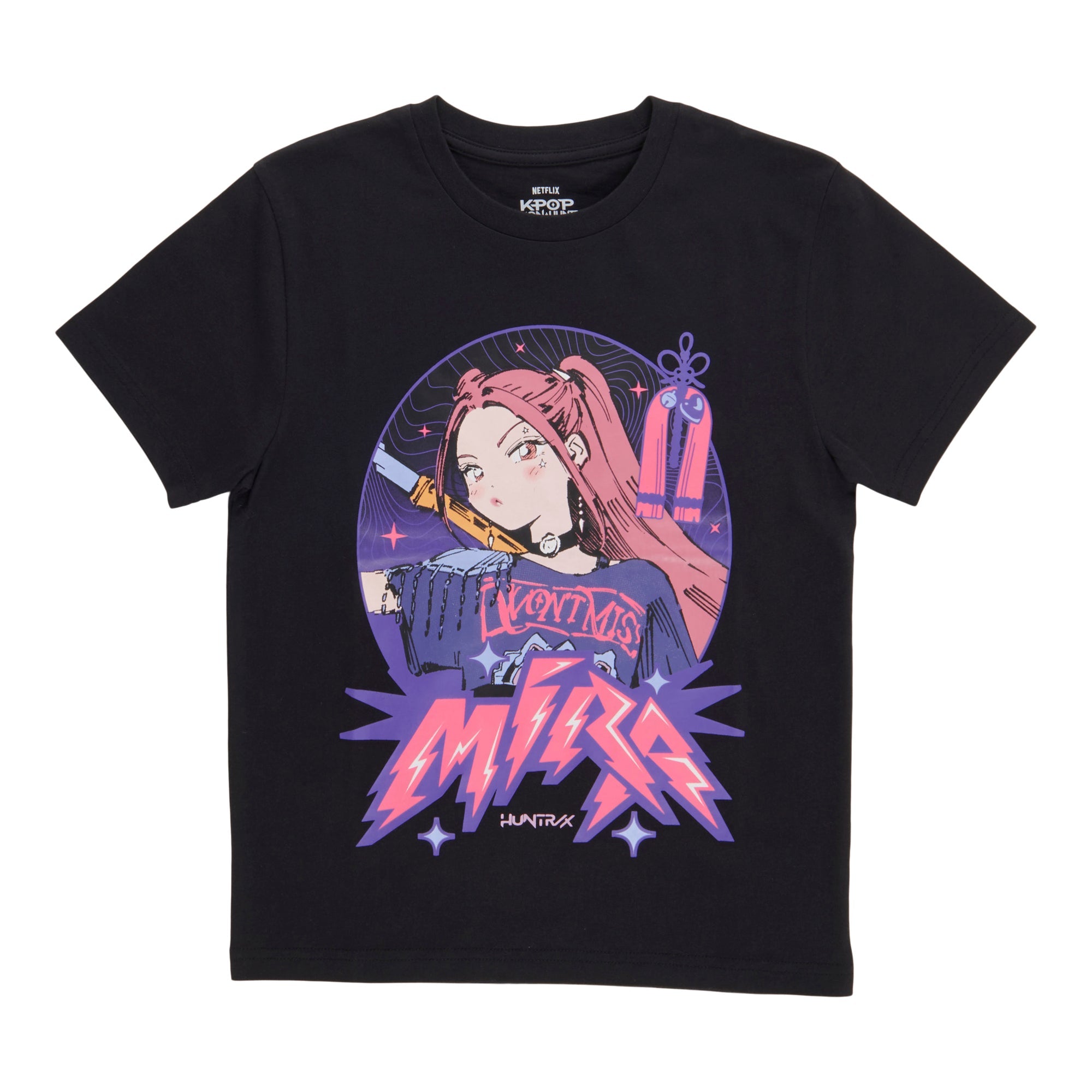 Girls' Licensed KPop Demon Hunters Short Sleeve T-Shirt