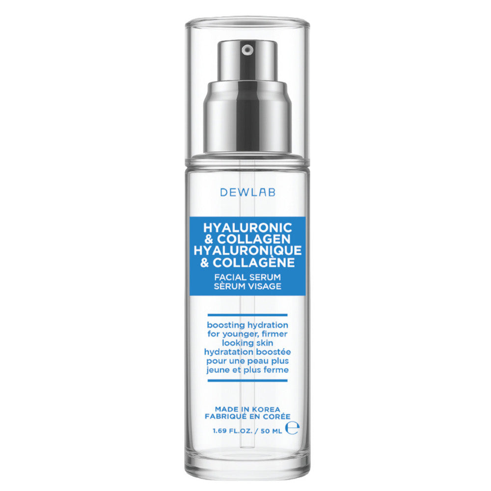 DEWLAB Sérum Visage Acide Hyaluronique & Collagène, 50 ml