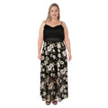 lily morgan Women's Plus Chiffon Lace Dress