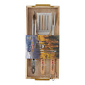 Coors BBQ Grill Tools With Tray, 4 Piece