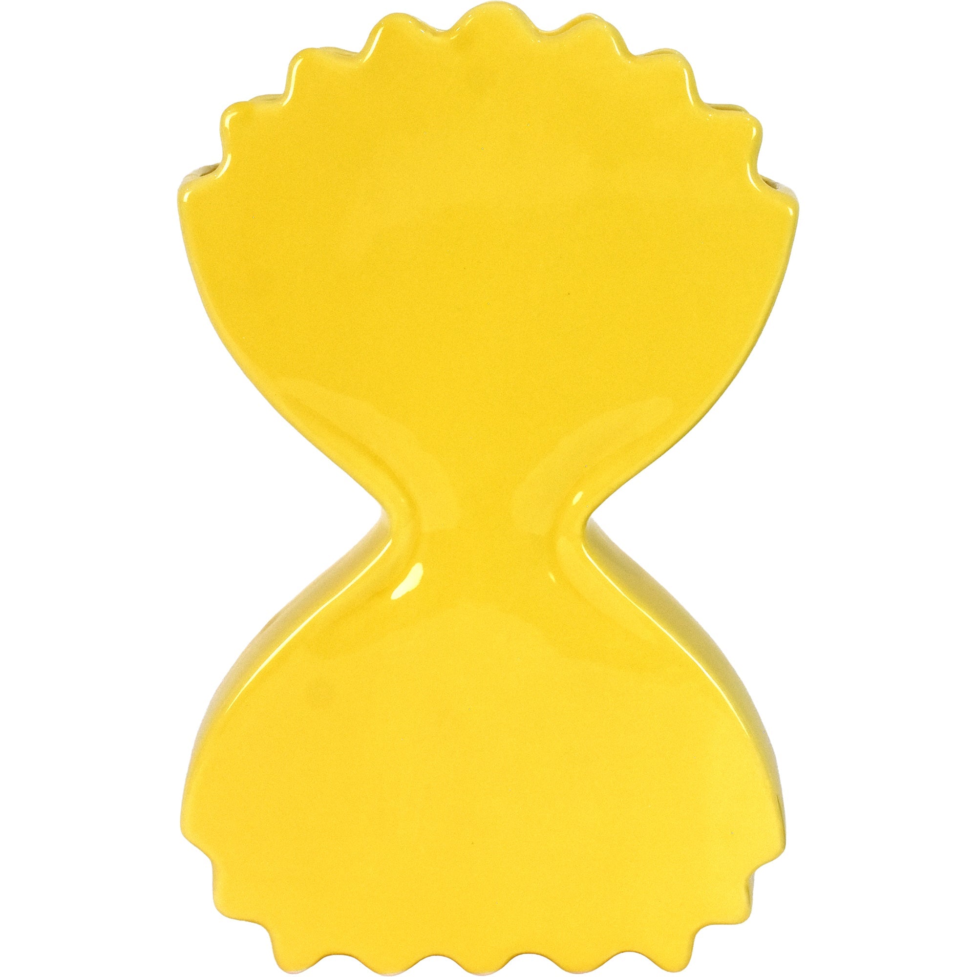 Pasta Ceramic Vase, 6.5-in x 10-in.