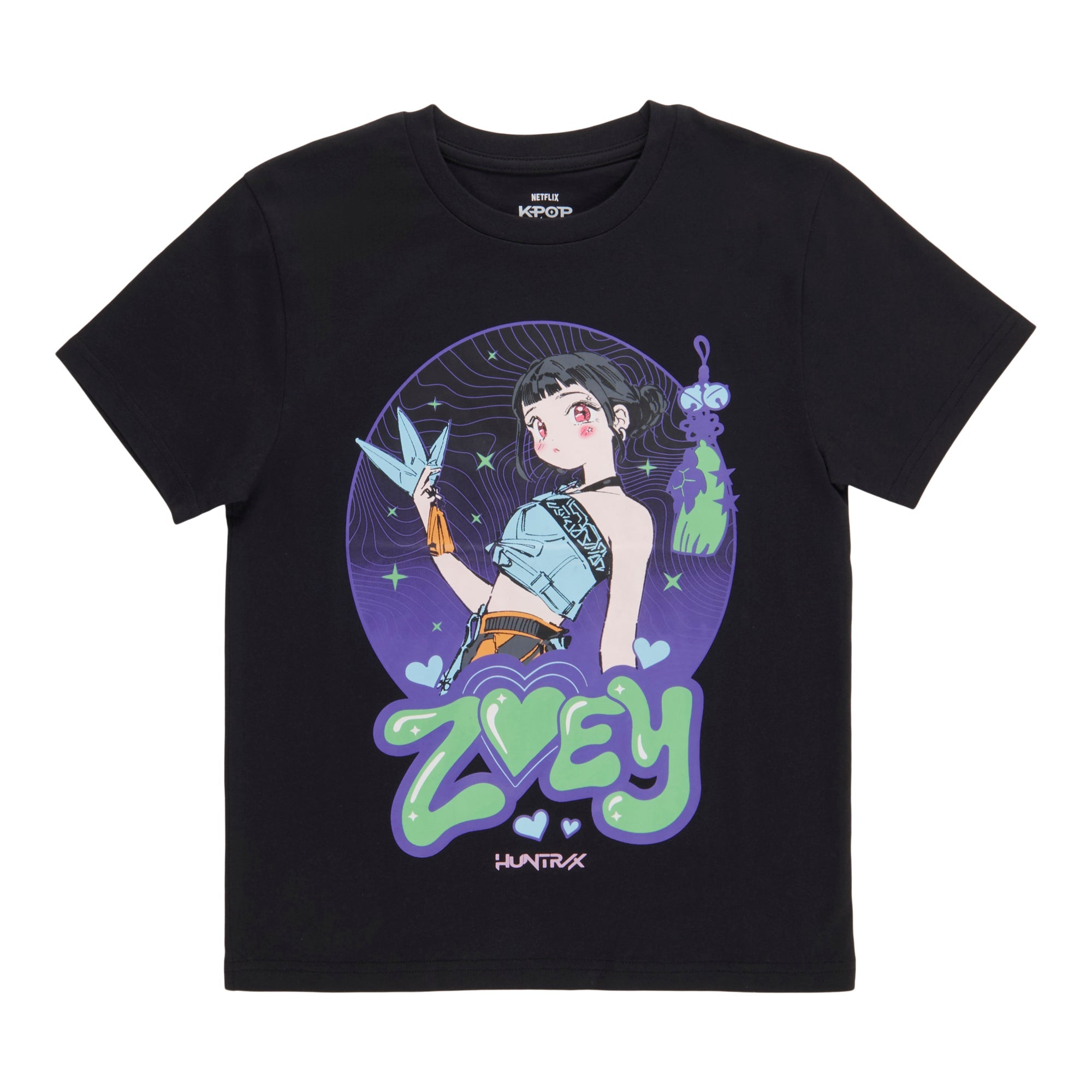 Girls' Licensed KPop Demon Hunters Short Sleeve T-Shirt