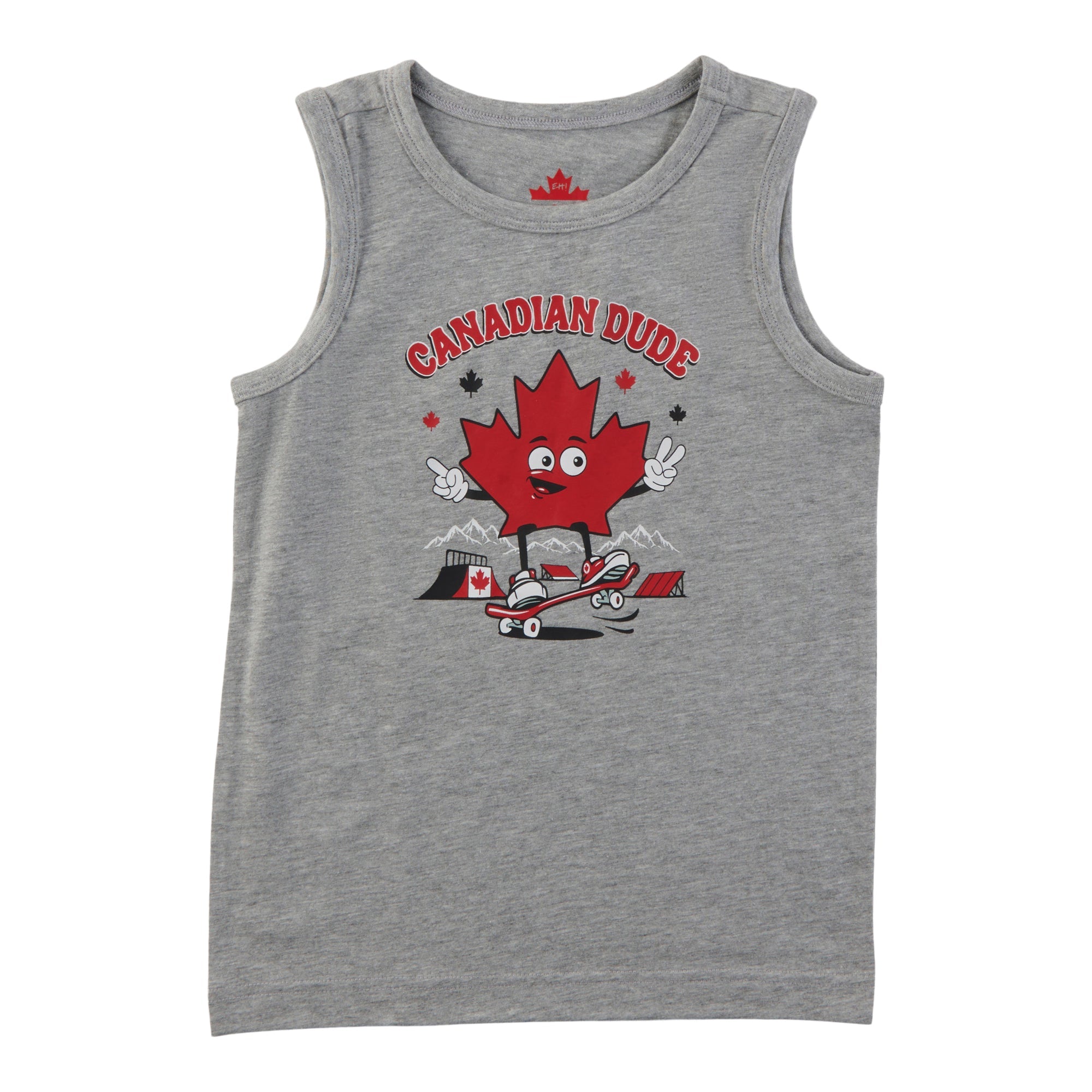 Canada EH! Toddler Boys' Printed Sleeveless Tank Top