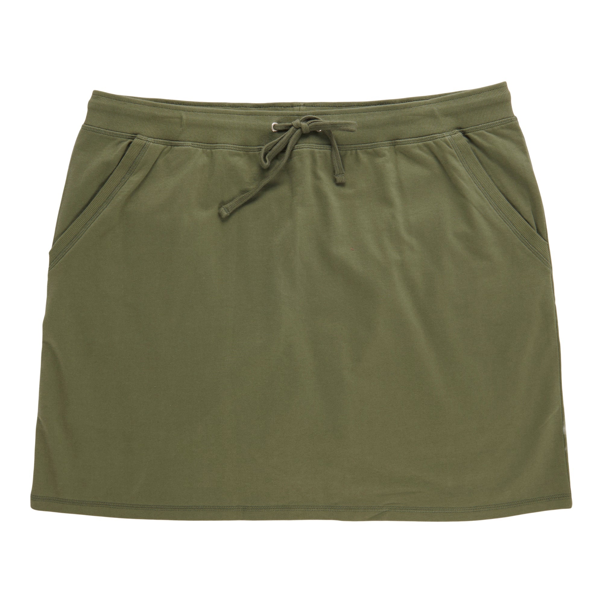 mySTYLE Women's Plus French Terry Skooter Skirt