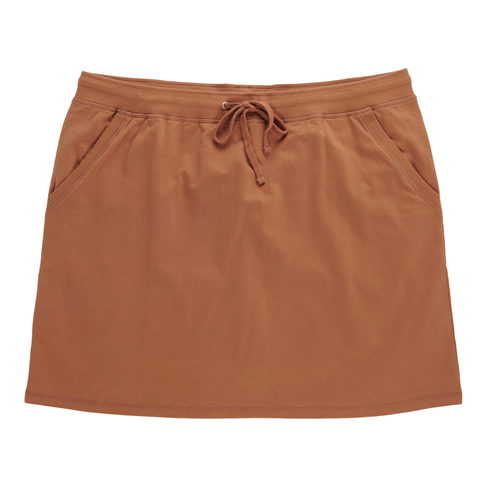mySTYLE Women's Plus French Terry Skooter Skirt