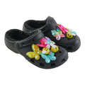 Girls' Lined Clogs with Charms