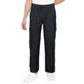 Modern Ridge Men's Slim Woven Textured Pull-On Cargo Pants
