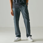 Modern Ridge Men's Slim Woven Textured Pull-On Cargo Pants
