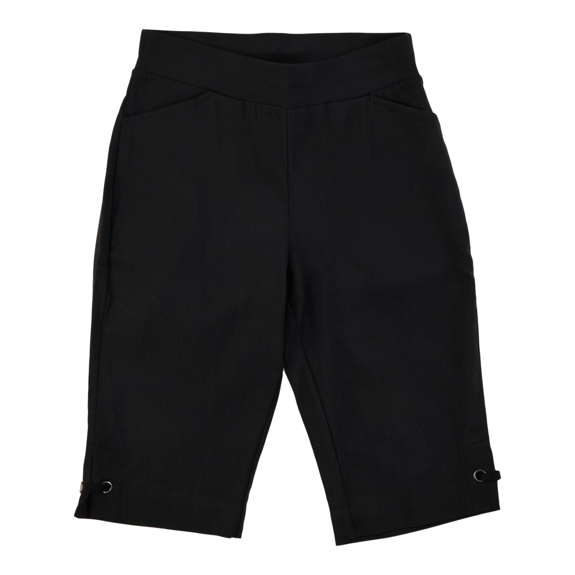 Classic Editions Women's Bermuda Shorts with Bottom Tab