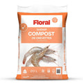 Compost aux crevettes pour fleurs, 8,8 kg