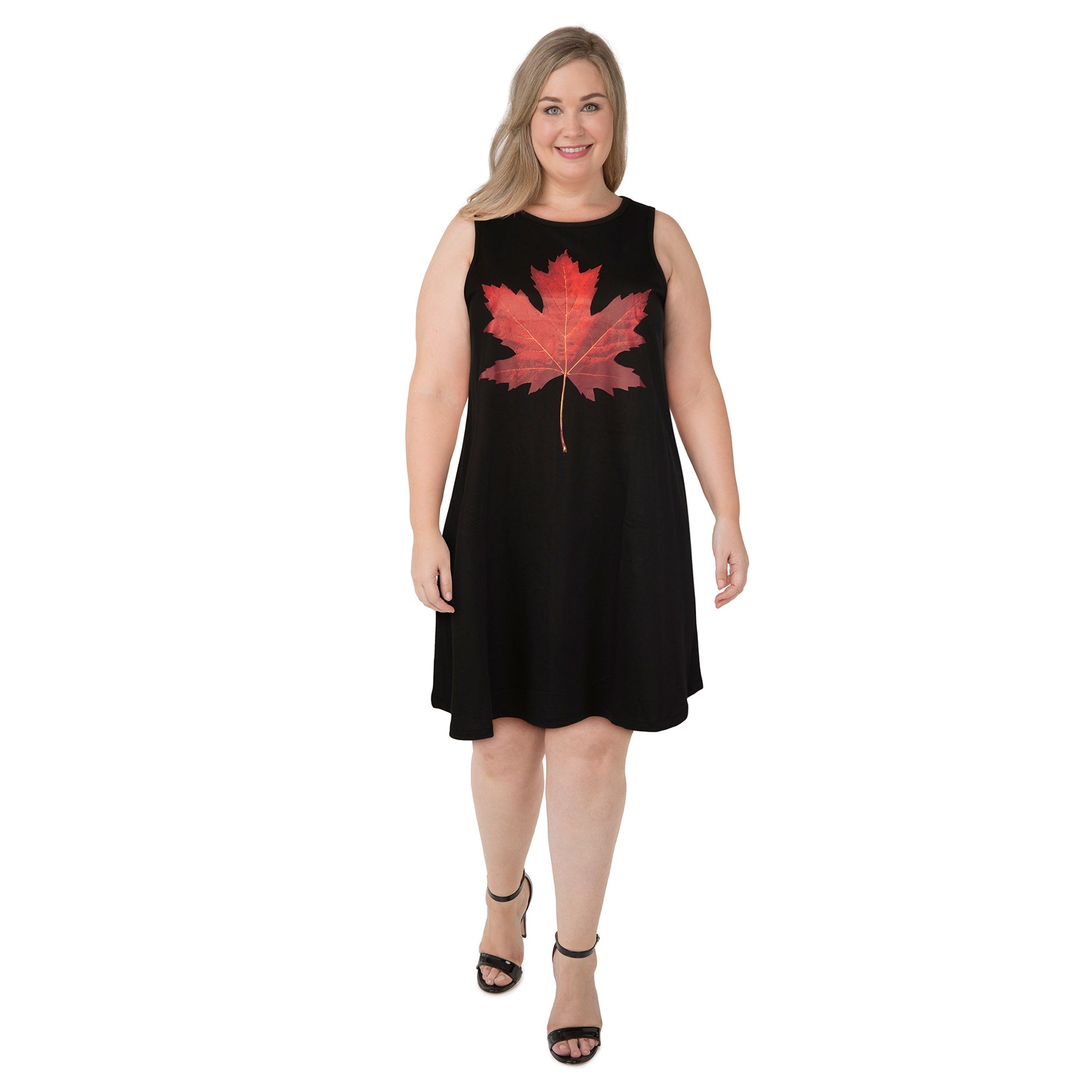 Canada EH! Women's Plus Canada Day Dress