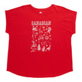 Canada EH! Women's Plus Glitter T-Shirt