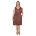 lily morgan Women's Plus Babydoll Dress