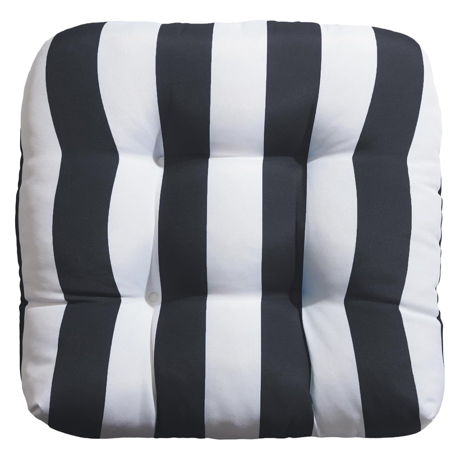 Stripe Patio Cushion, 19-in x 19-in x 5-in.