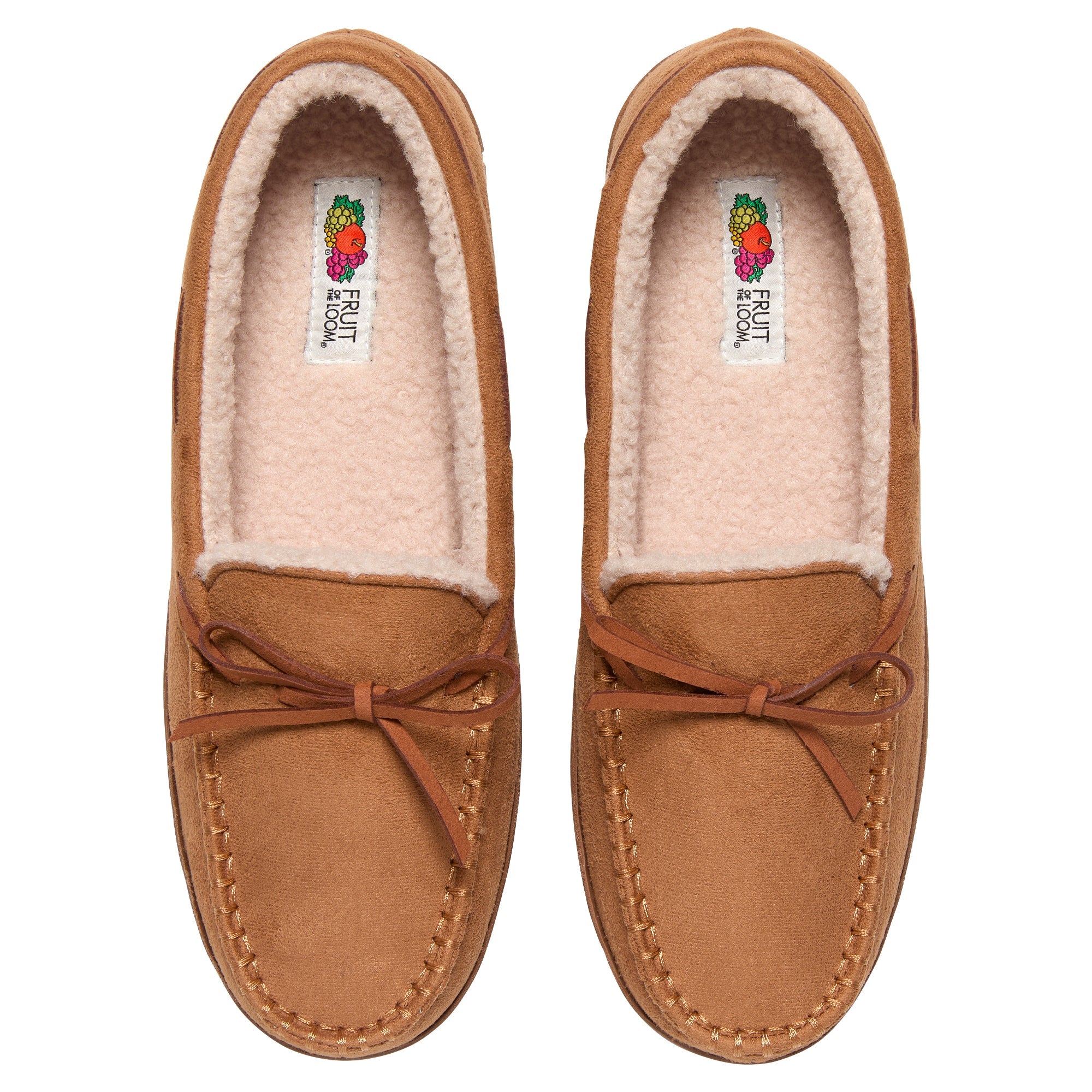 Fruit of the Loom Men's Microsuede Moccasins