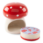 Mushroom Sponge Holder With Sponge, 4.7-in x 6-in, 2 Piece