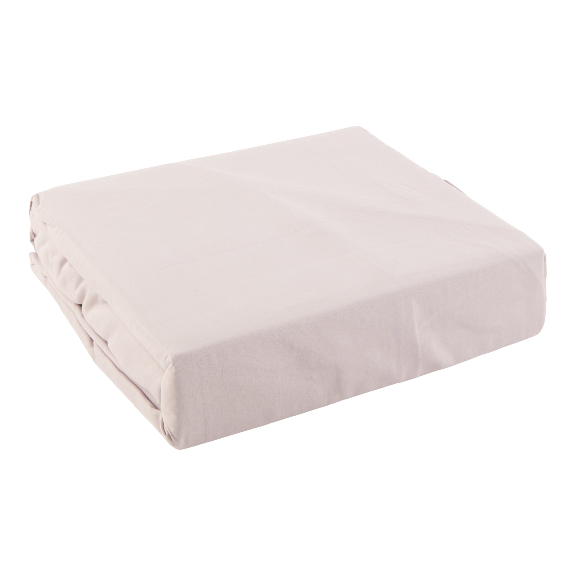 HomeStyles Cotton Rich Sheet Set, King, Mauve, 4 Piece