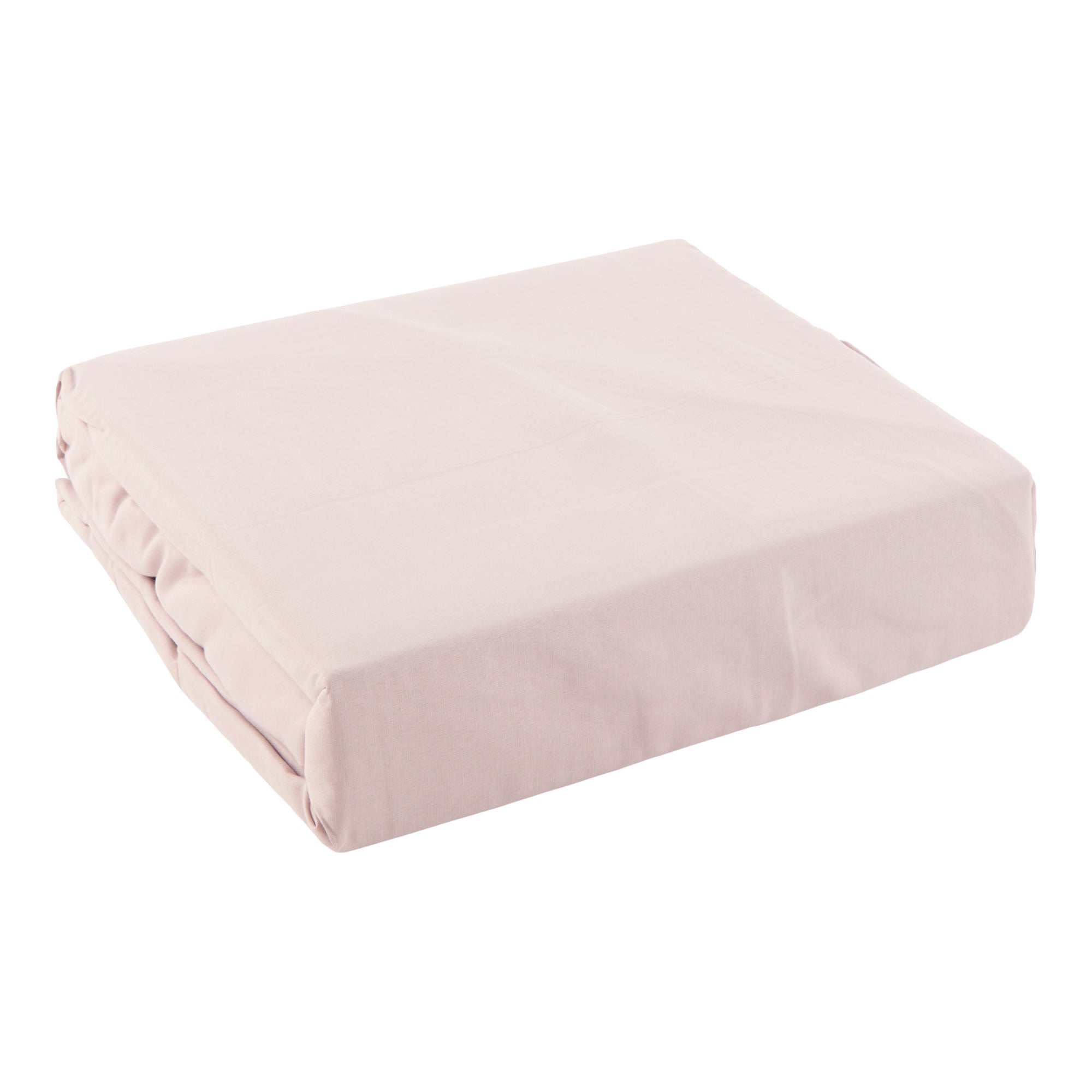 HomeStyles Cotton Rich Sheet Set, Queen, Mauve, 4 Piece