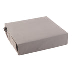 HomeStyles Cotton Rich Sheet Set, Queen, Steel Grey, 4 Piece