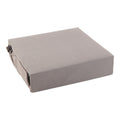 HomeStyles Cotton Rich Sheet Set, Twin, Steel Grey, 3 Piece
