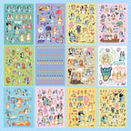 Bluey 1500+ Sticker Book, 14.5-in x 20-in.