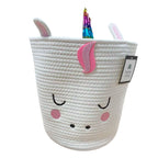 HomeStyles Kid's Rope Basket, 12-in x 12-in x 13-in.