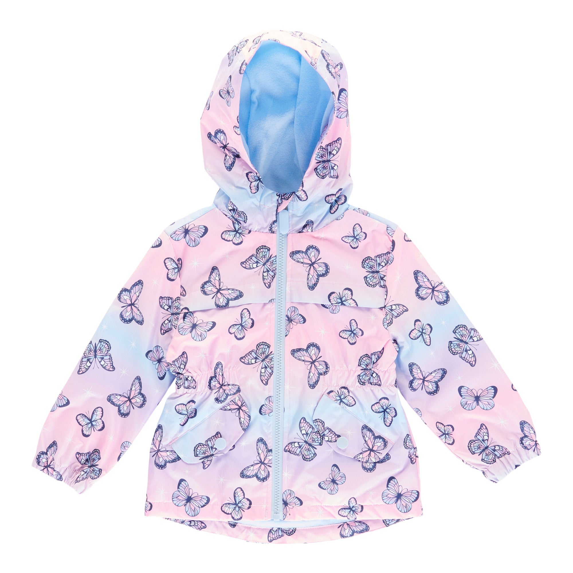MONKEY BARS Toddler Girls' Coated Splash Jacket