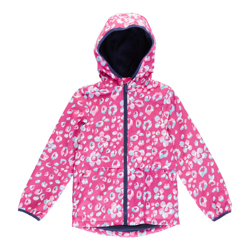 BELLA & BIRDIE Girls' Printed Coated Splash Jacket