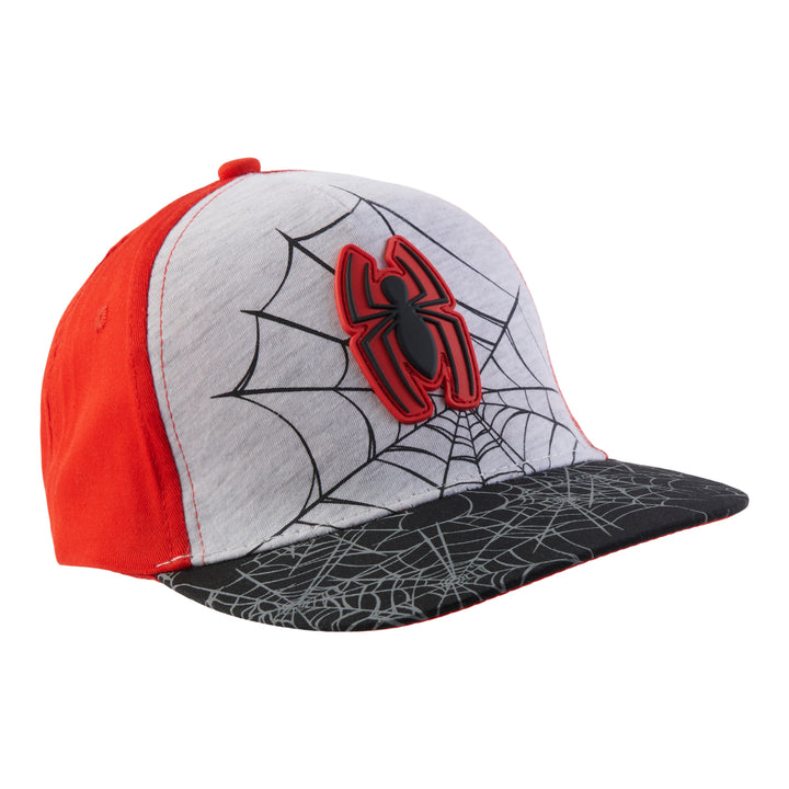 Boys' Licensed Spider-Man Printed Baseball Cap - Grey