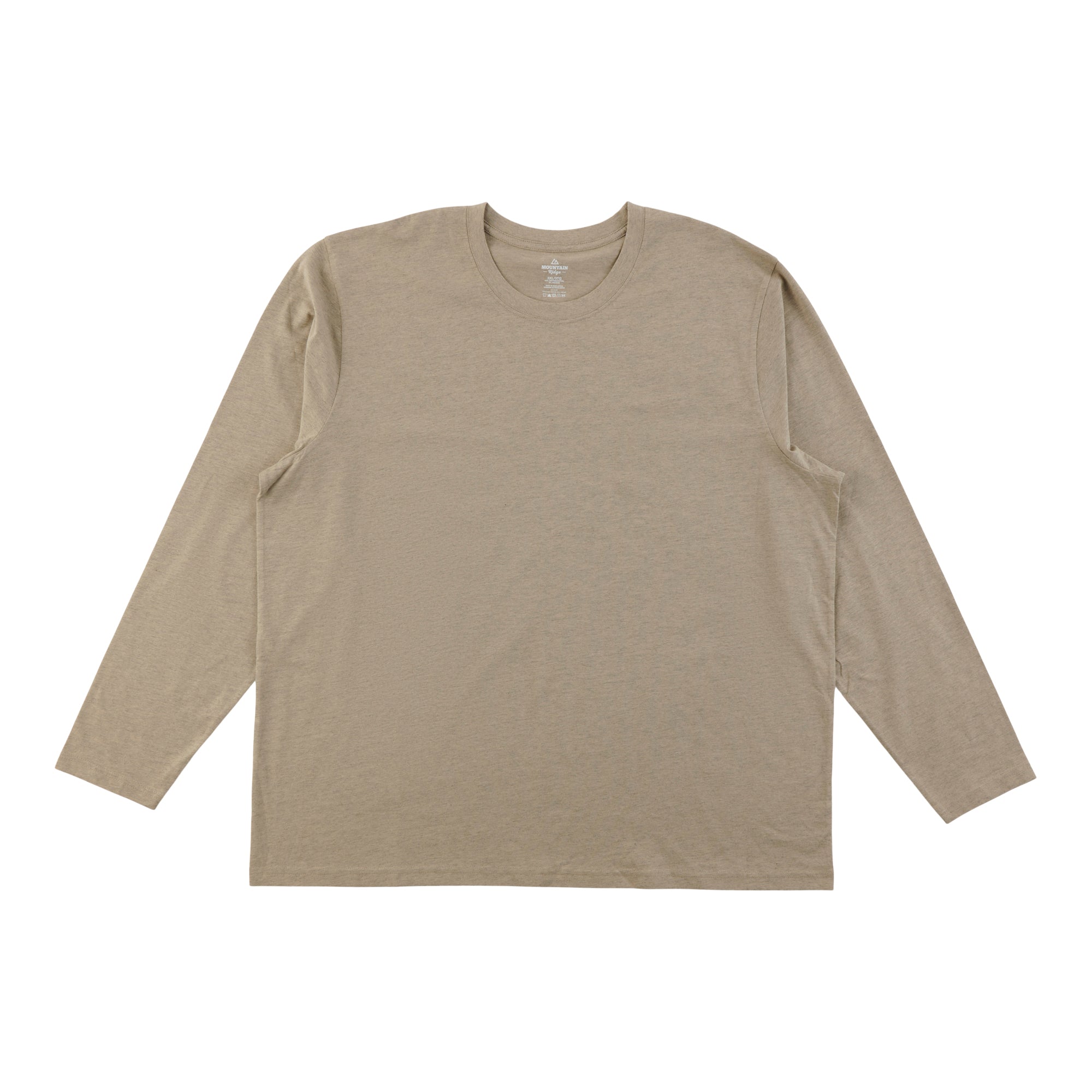 Mountain Ridge Big Guy Basic Long Sleeve Crew Neck T-Shirt