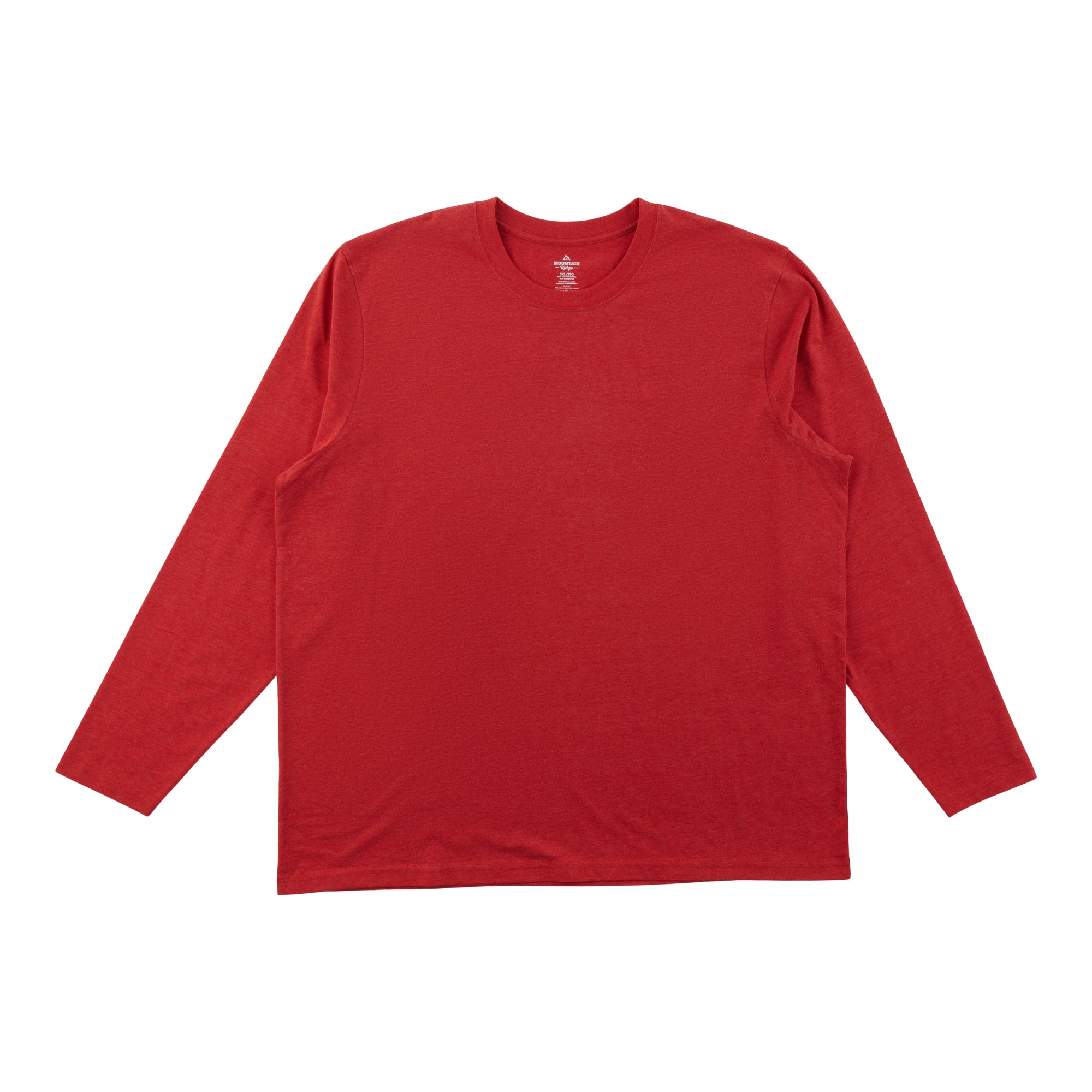 Mountain Ridge Big Guy Basic Long Sleeve Crew Neck T-Shirt