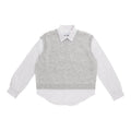 mySTYLE Women's Two-Fer Shirt Vest