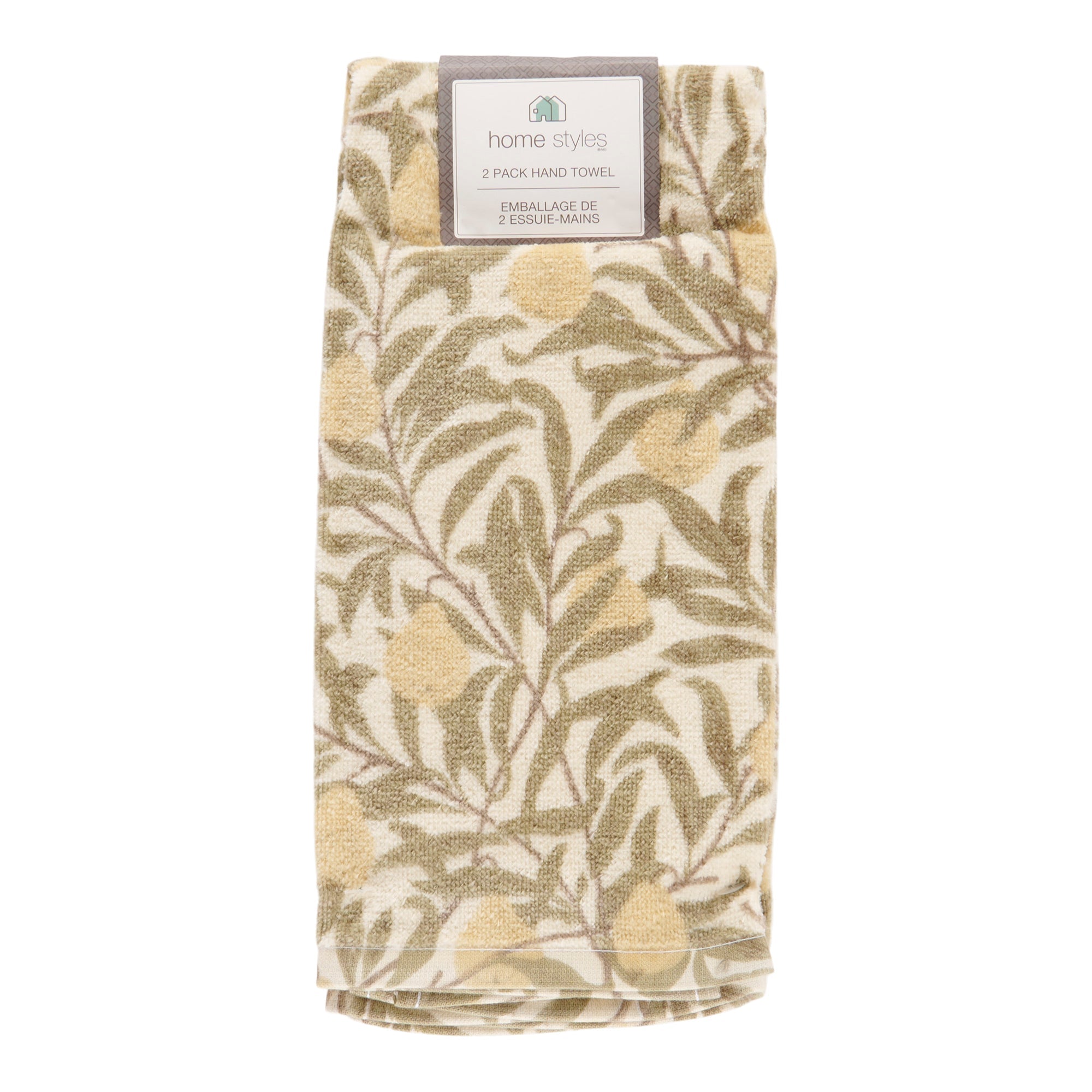 HomeStyles Harvest Hand Towel, 16-in x 24-in, 2 Pack