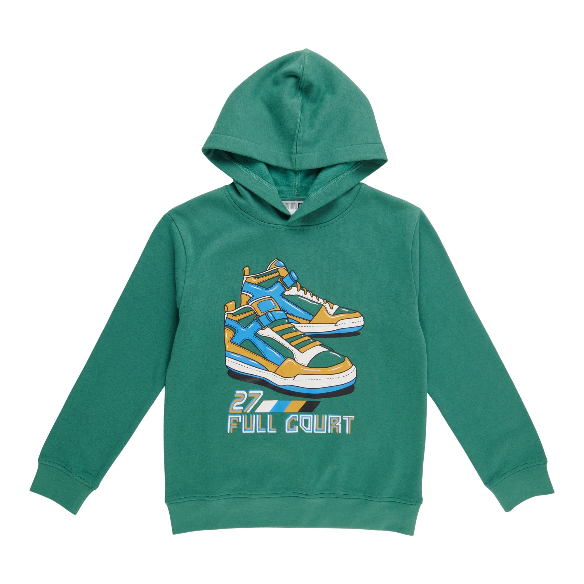 SURVIVAL GEAR Boys' Varsity Printed Long Sleeve Hoodie