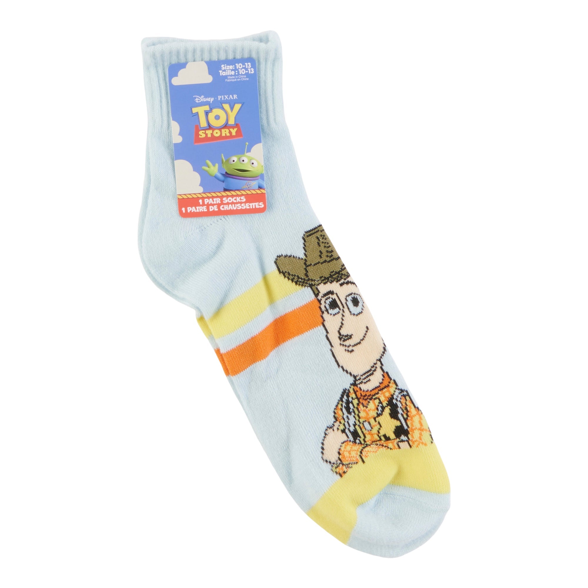 Toy Story Men's Licensed Quarter Crew Socks