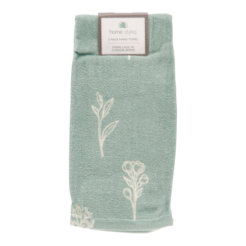 HomeStyles Harvest Hand Towel, 16-in x 24-in, 2 Pack