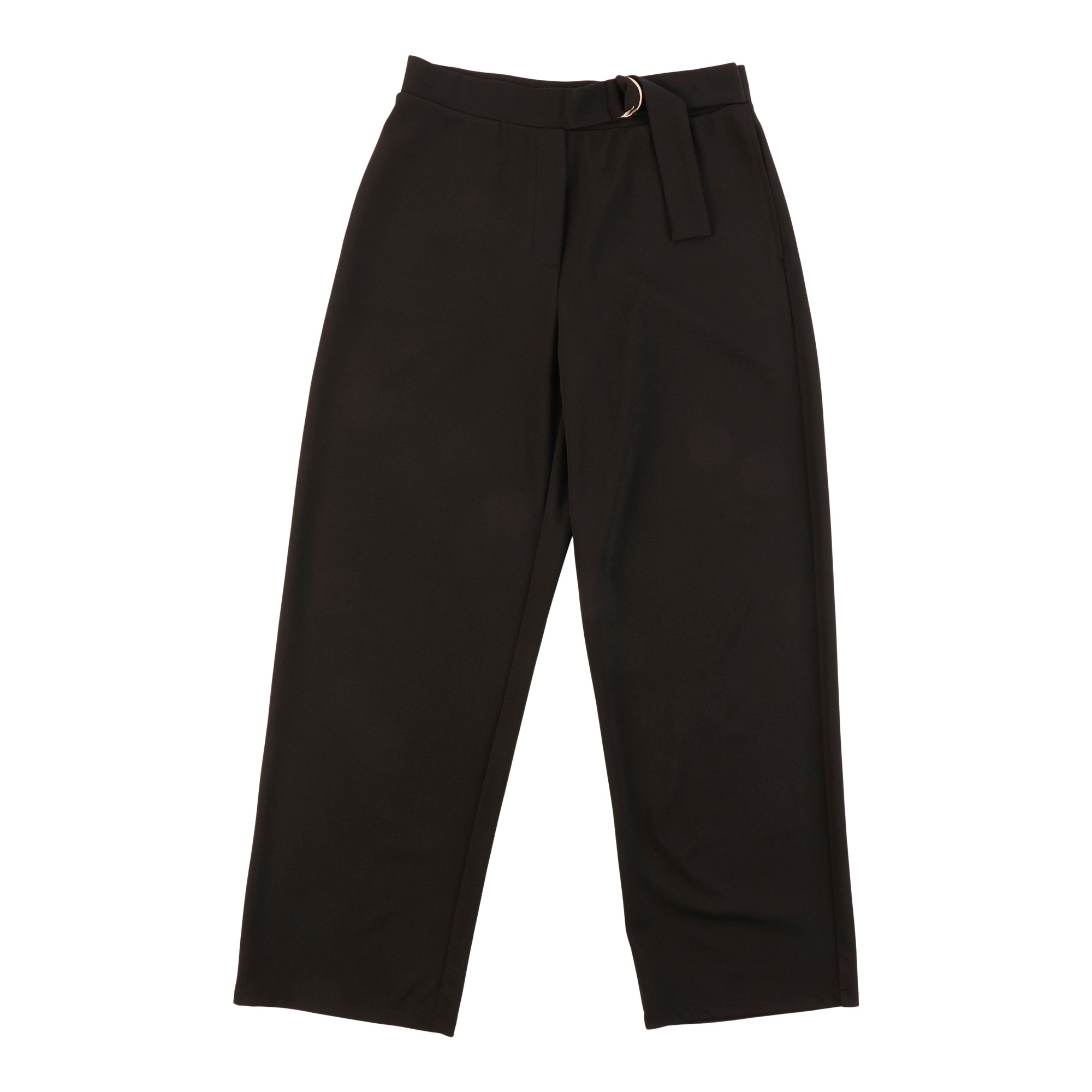 lily morgan Women's Wide-Leg Side-Buckle Pants