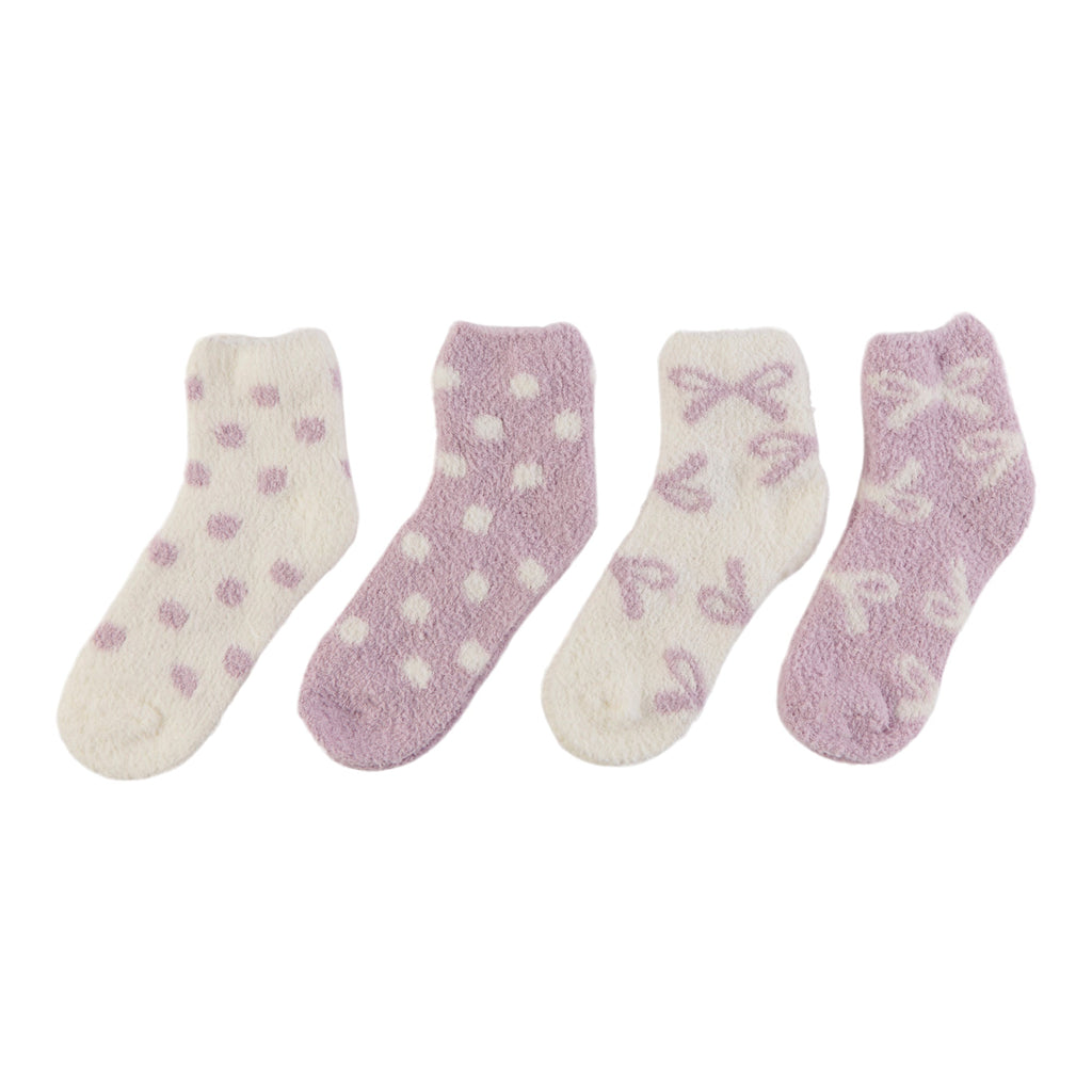 Carisma Women's Super Soft Socks, 4-Pack, Assorted
