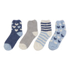 Carisma Women's Super Soft Socks, 4-Pack, Assorted