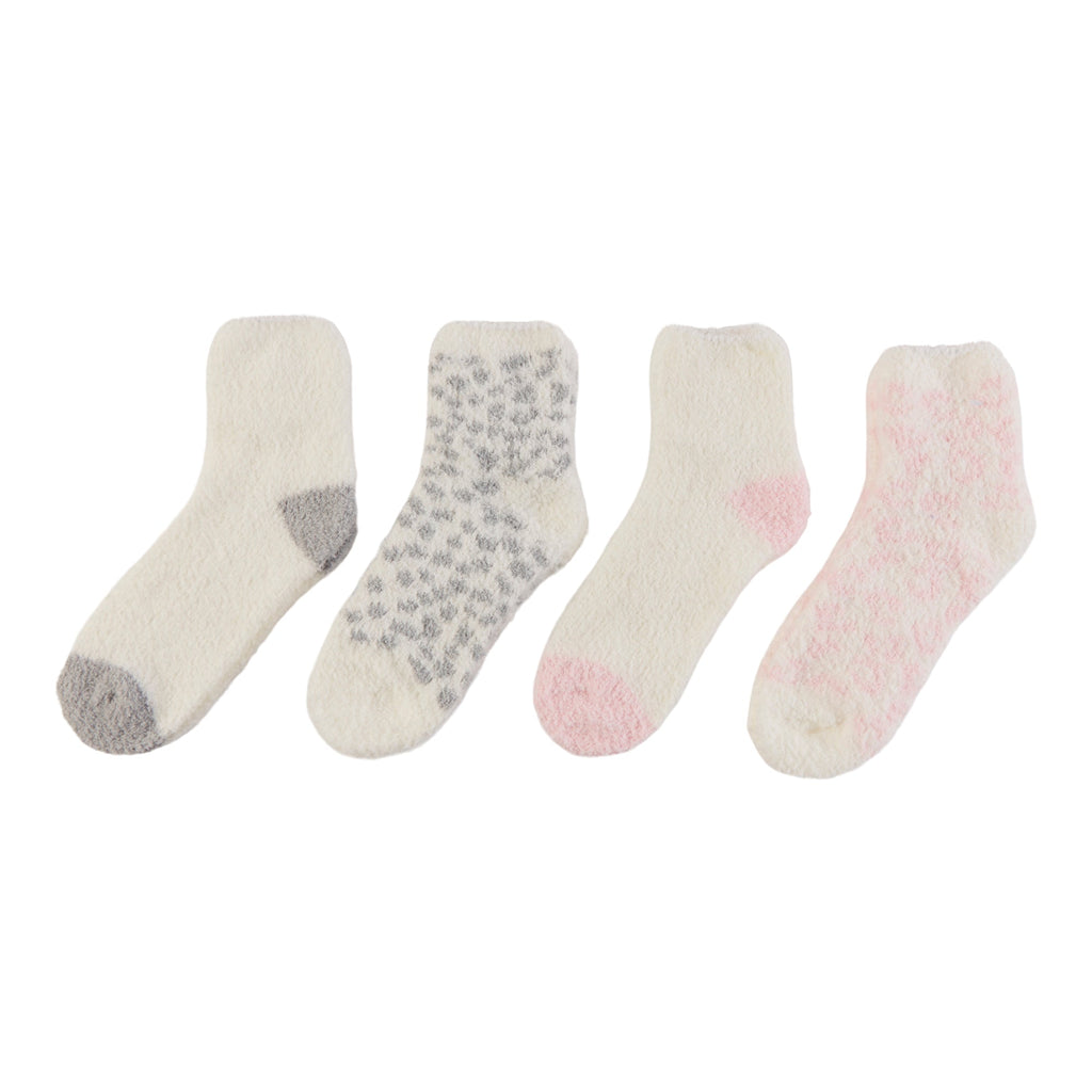 Carisma Women's Super Soft Socks, 4-Pack, Assorted