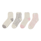 Carisma Women's Super Soft Socks, 4-Pack, Assorted
