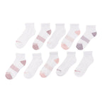 Fruit of the Loom Women's Sport Socks, 10-Pack, Assorted