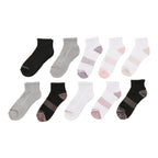 Fruit of the Loom Women's Sport Socks, 10-Pack, Assorted