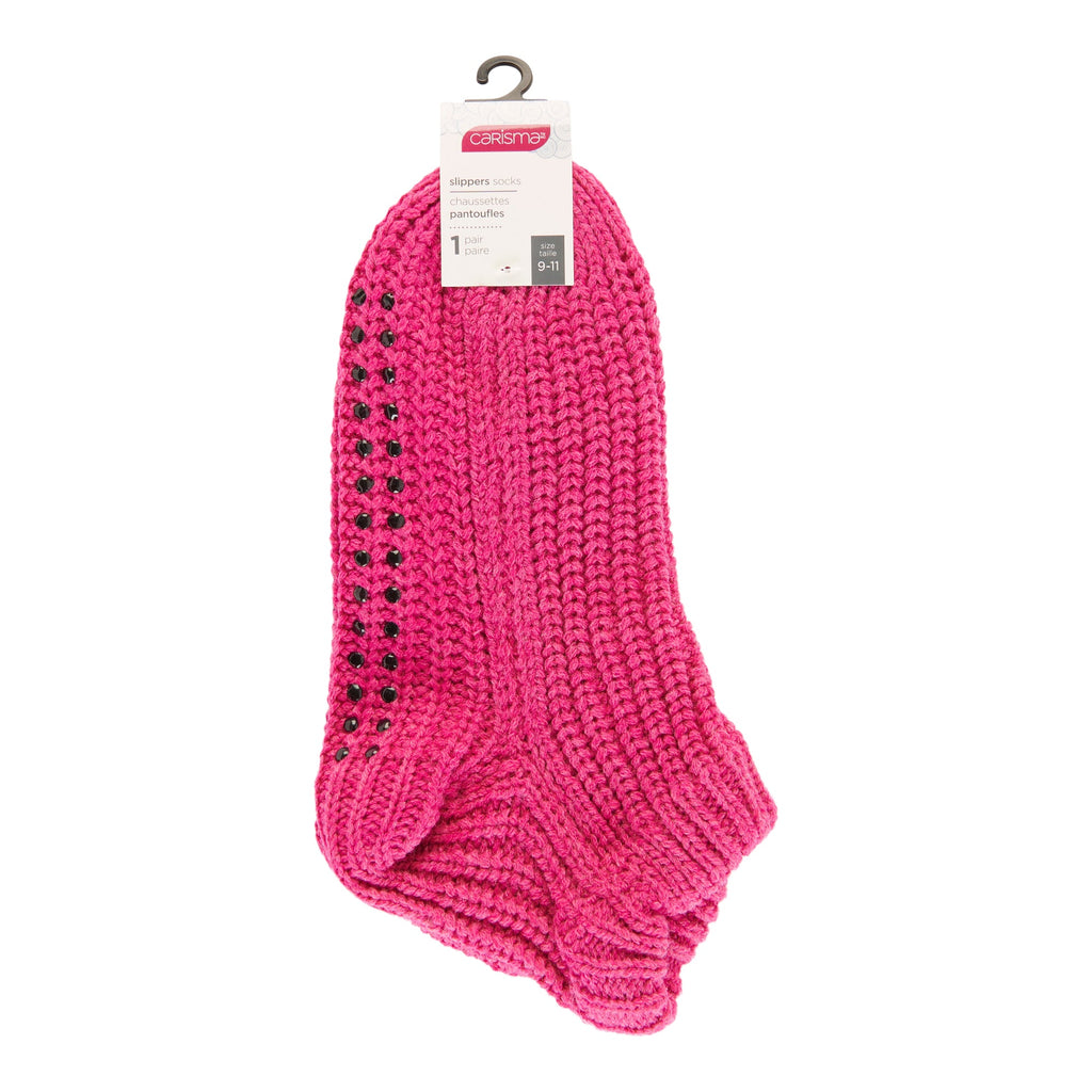 Carisma Women's Non-Slip Slipper Socks, Assorted