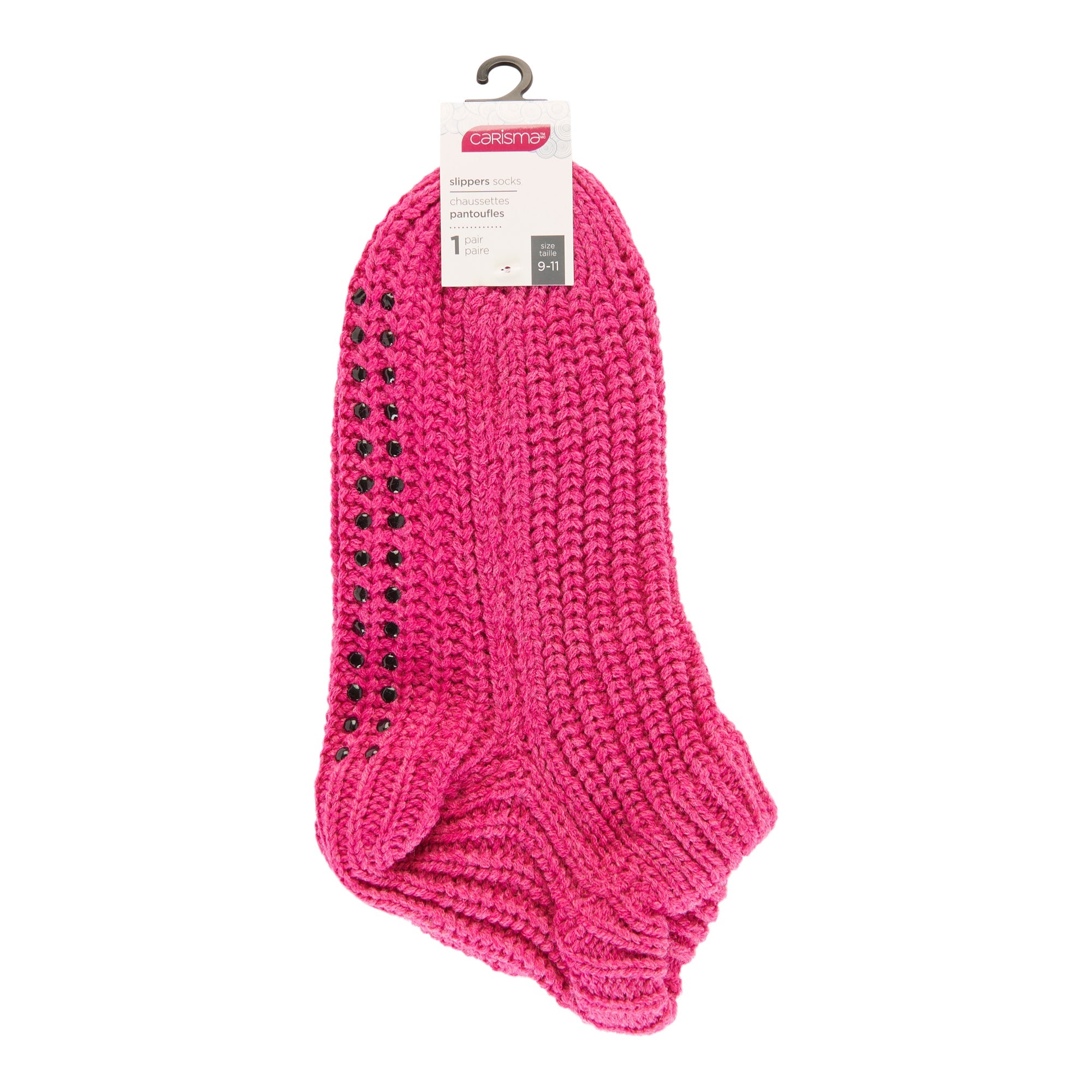 Carisma Women's Non-Slip Slipper Socks, Assorted