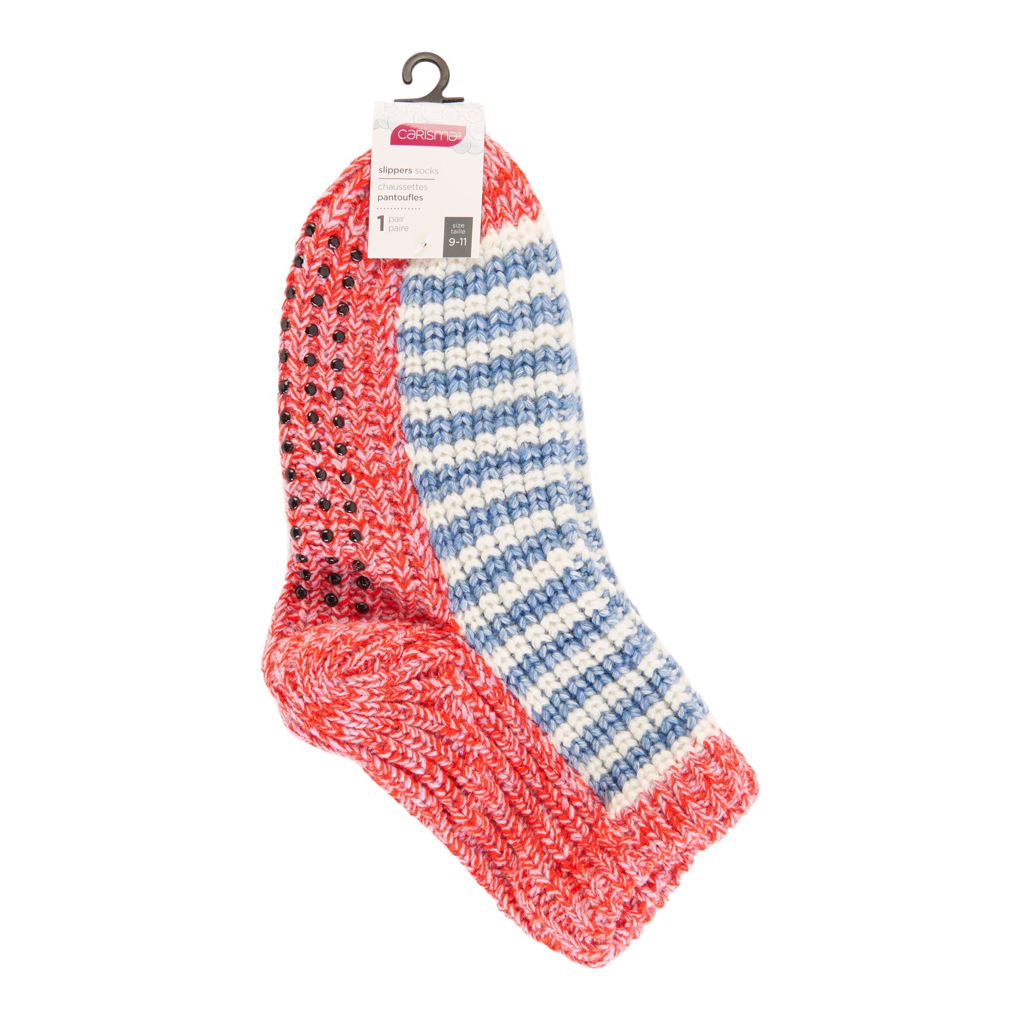 Carisma Women's Non-Slip Slipper Socks, Assorted