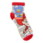Boys' Licensed Toy Story Quarter Crew Socks, 3-Pack