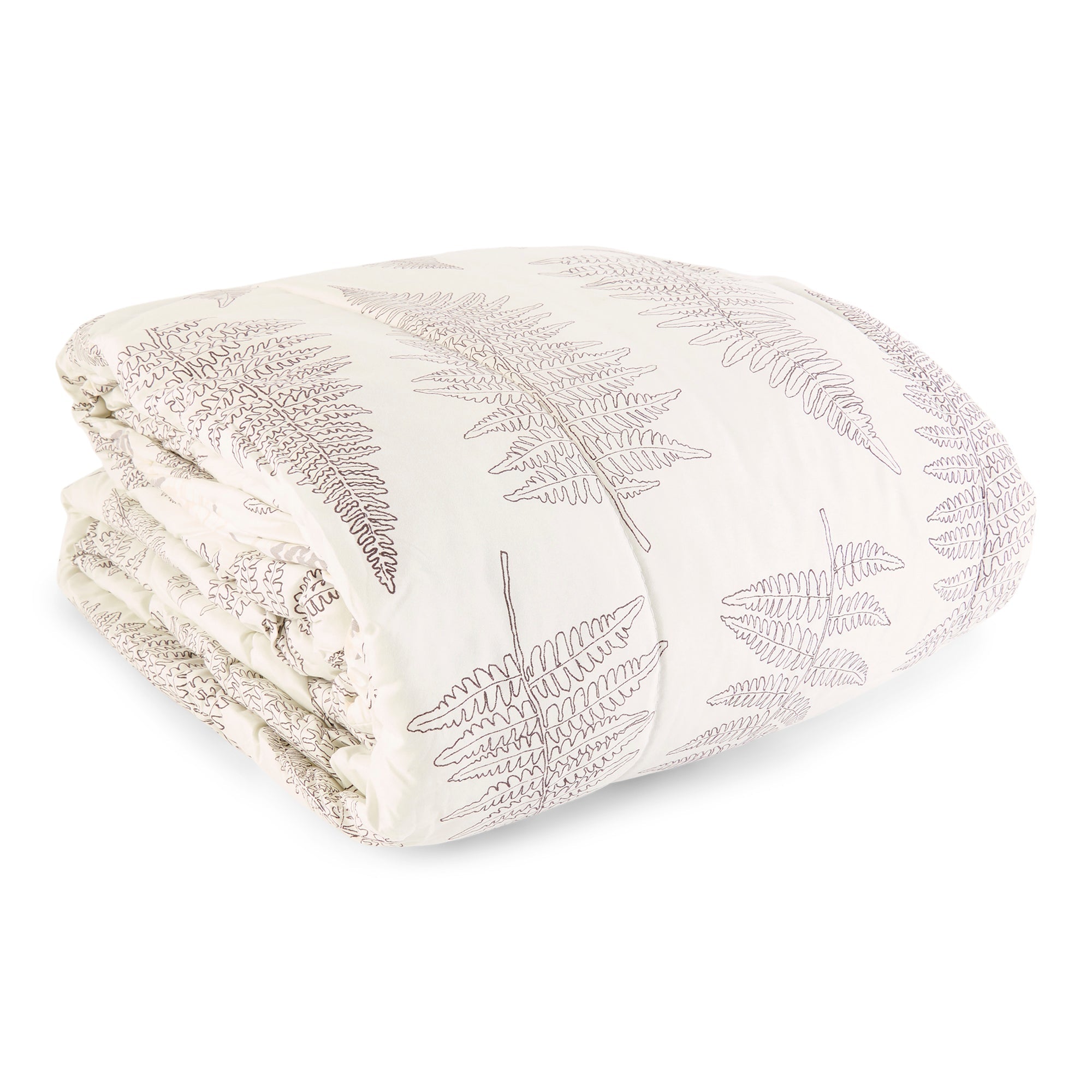 Printed Reversible Comforter Set, Double, 3 Piece